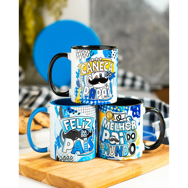 16 Artes para Caneca Dia dos Pais Meu Pai meu Herói Arquivo em Png 2
