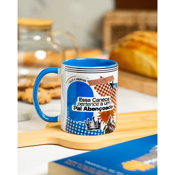 15 Artes para Caneca Dia dos Pais Pai é Benção Arquivo em Png 5