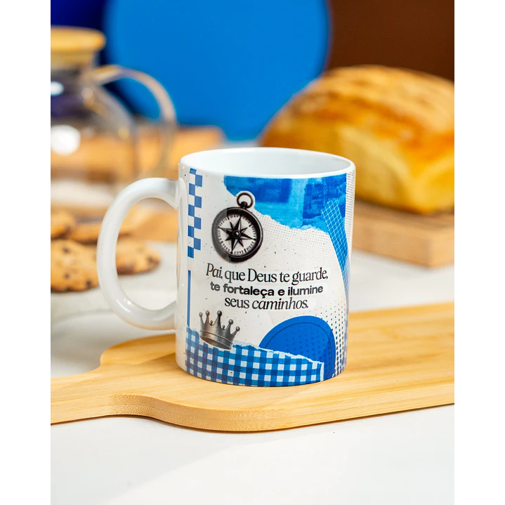 15 Artes para Caneca Dia dos Pais Pai é Benção Arquivo em Png 7