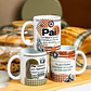 15 Artes para Caneca Dia dos Pais Pai é Benção Arquivo em Png - Miniatura 1