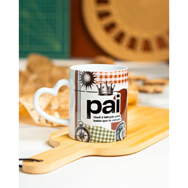 15 Artes para Caneca Dia dos Pais Pai é Benção Arquivo em Png 10