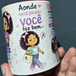 Arte para Caneca Deus abençõe sua vida amiga Arquivo em Jpg  - thumbnail 3