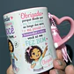 Arte para Caneca Deus abençõe sua vida amiga Arquivo em Jpg  - thumbnail 4
