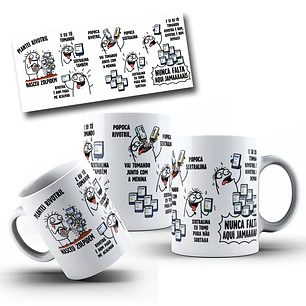 Arte Caneca Plantei Rivotril e nasceu Zolpidem Arquivo em Jpg 