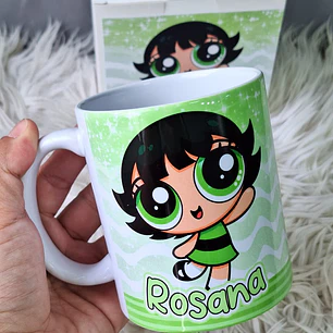 3 Artes para Caneca Meninas Poderosas Glitter Arquivo em Png 