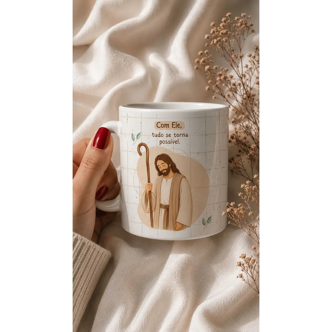 5 Artes para caneca Jesus descança no Senhor Arquivo em Jpg 3