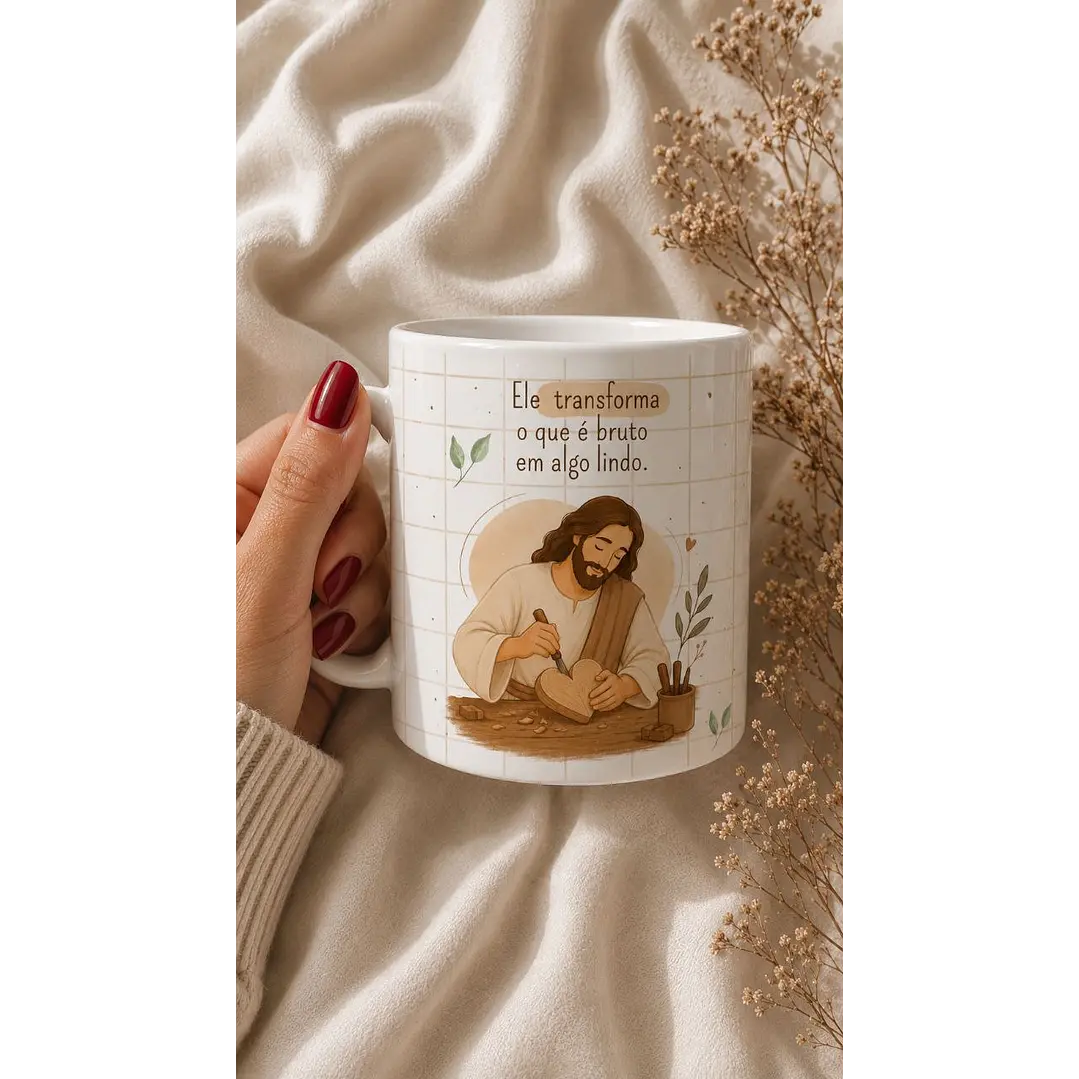 5 Artes para caneca Jesus descança no Senhor Arquivo em Jpg 5