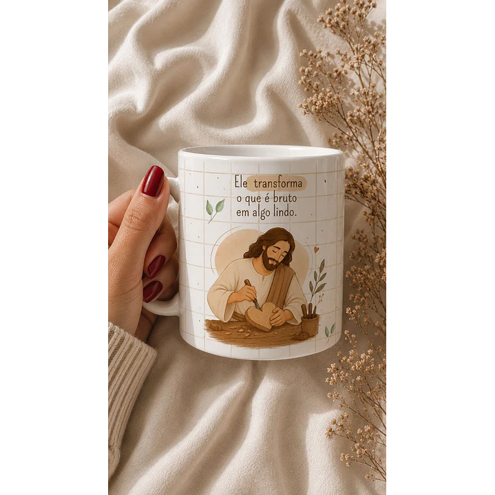 5 Artes para caneca Jesus descança no Senhor Arquivo em Jpg 5