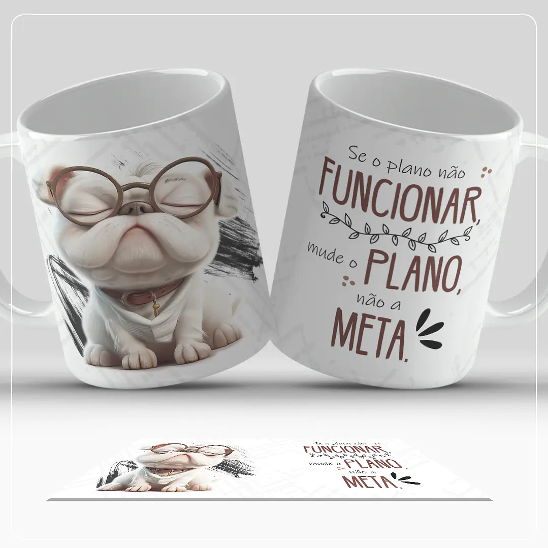 6 Artes para Caneca Dogs Frases Arquivo em Jpg  5