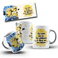 6 Artes para Caneca Frases Minions Arquivo em Png - Thumbnail 5