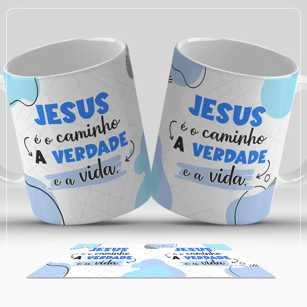 6 Artes para Caneca Frases Positividade Arquivo em Jpg  9
