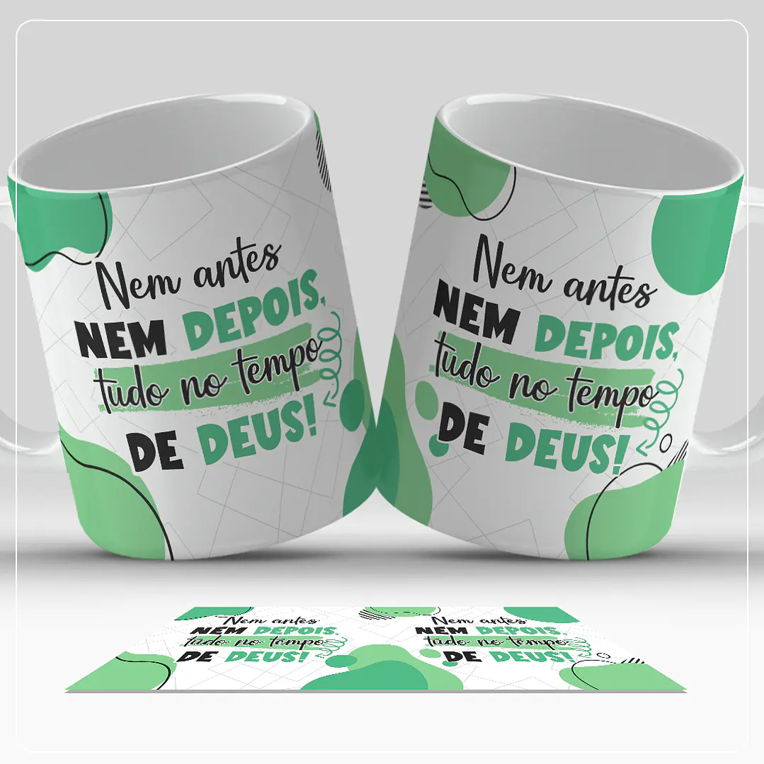 6 Artes para Caneca Frases Positividade Arquivo em Jpg  12