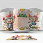 6 Artes para Caneca Super Mario Aquarela Arquivo em Png  - Thumbnail 4