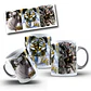 7 Artes para Caneca Power Rangers Arquivo em Jpg - Miniatura 4