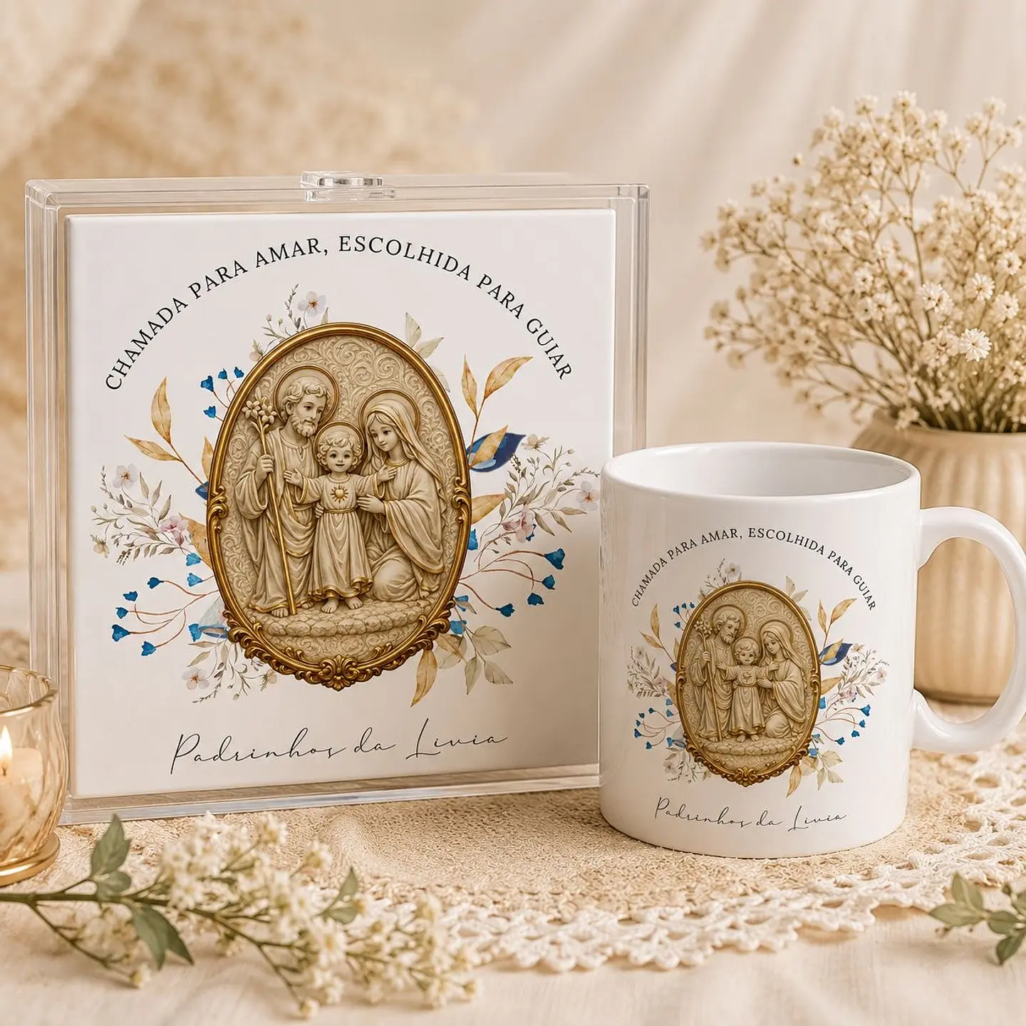 8 Artes para Caneca e Azulejo Sagrada Família Dindos Arquivo em Png  2