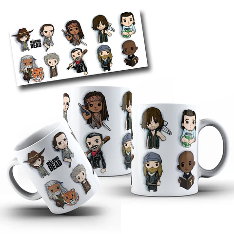 10 Artes para Caneca Netflix (Series) Arquivo em Jpg 