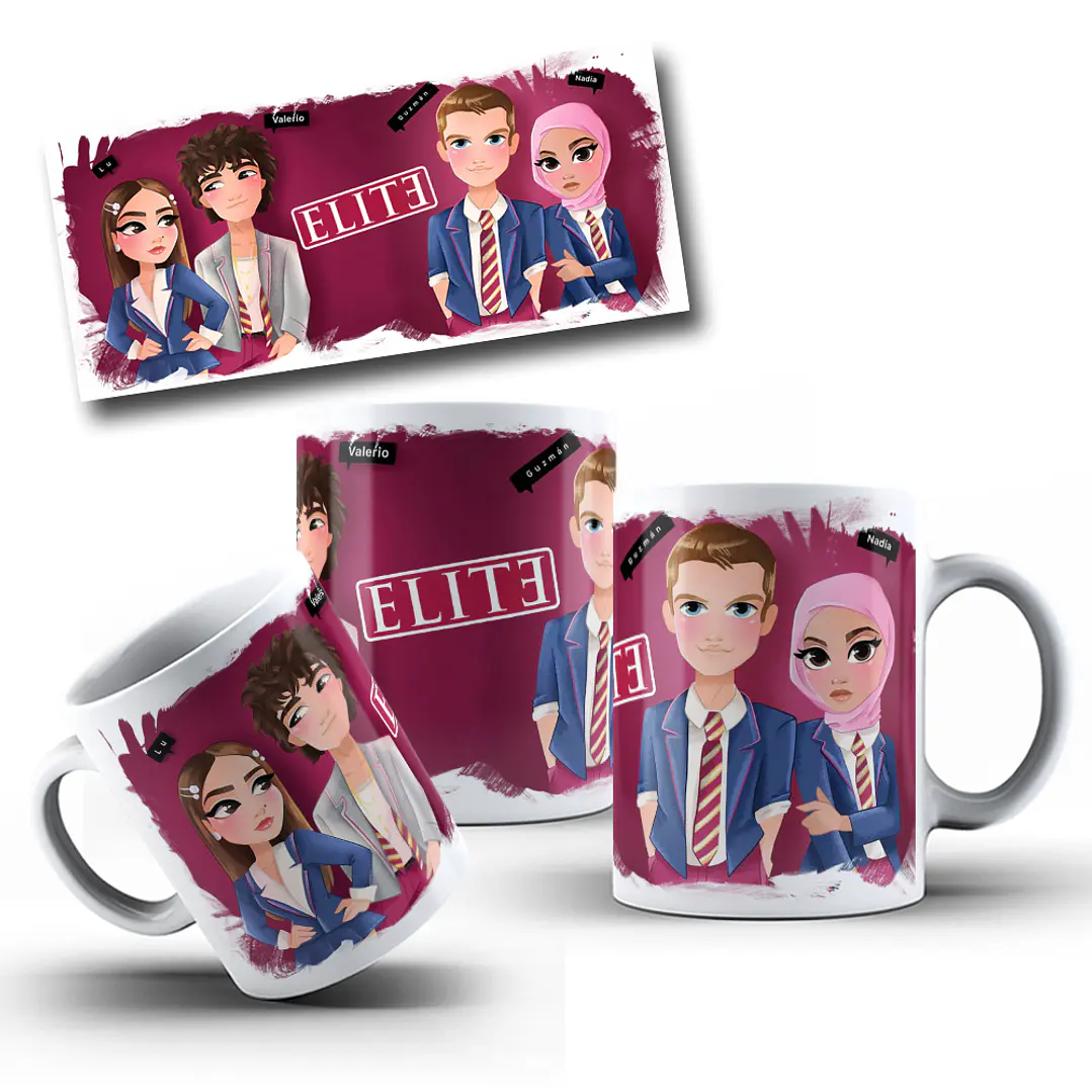 10 Artes para Caneca Netflix (Series) Arquivo em Jpg  3