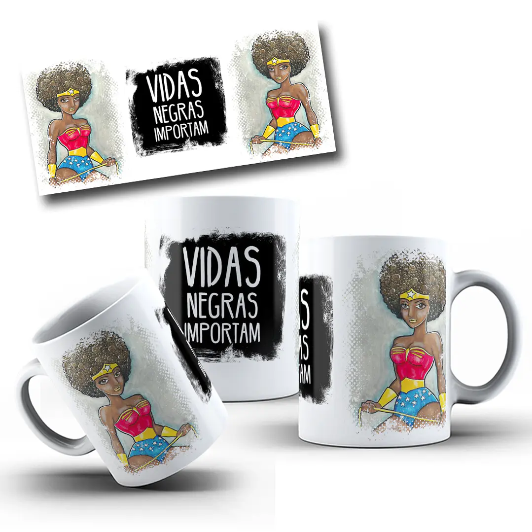 10 Artes para Caneca Racismo Arquivo em Jpg  3