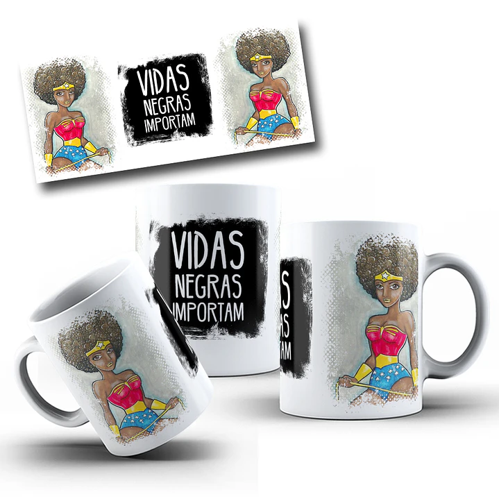 10 Artes para Caneca Racismo Arquivo em Jpg  3