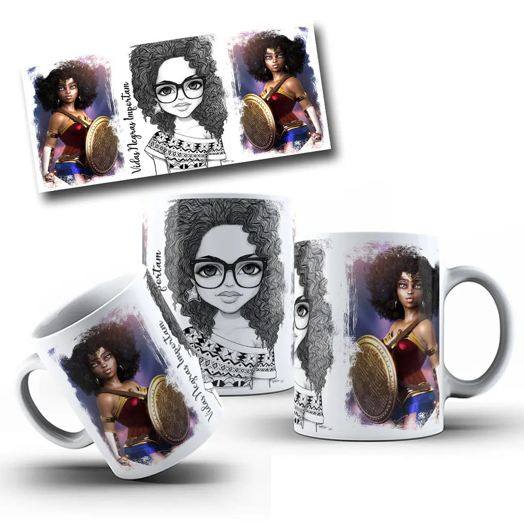 10 Artes para Caneca Racismo Arquivo em Jpg  5