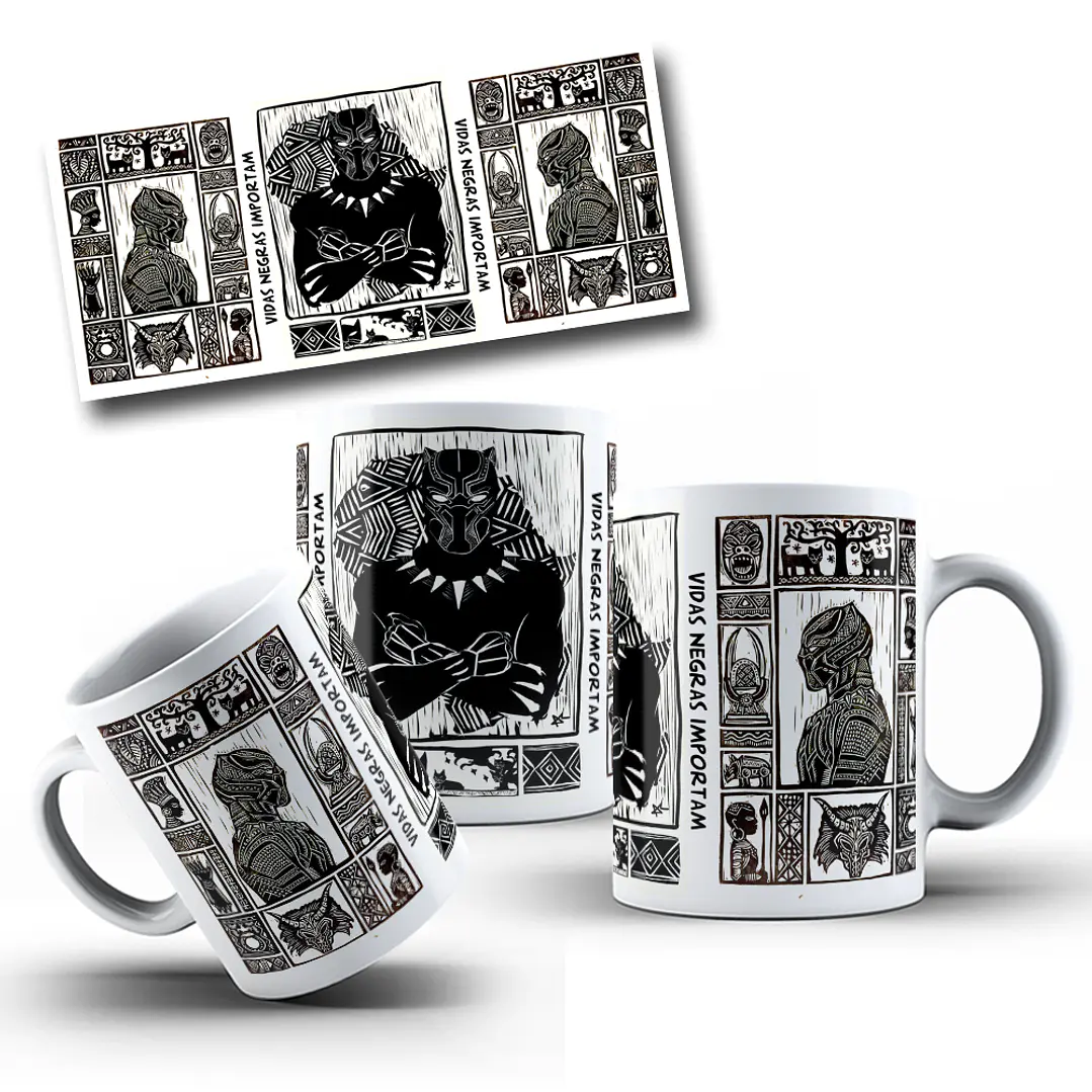 10 Artes para Caneca Racismo Arquivo em Jpg  10