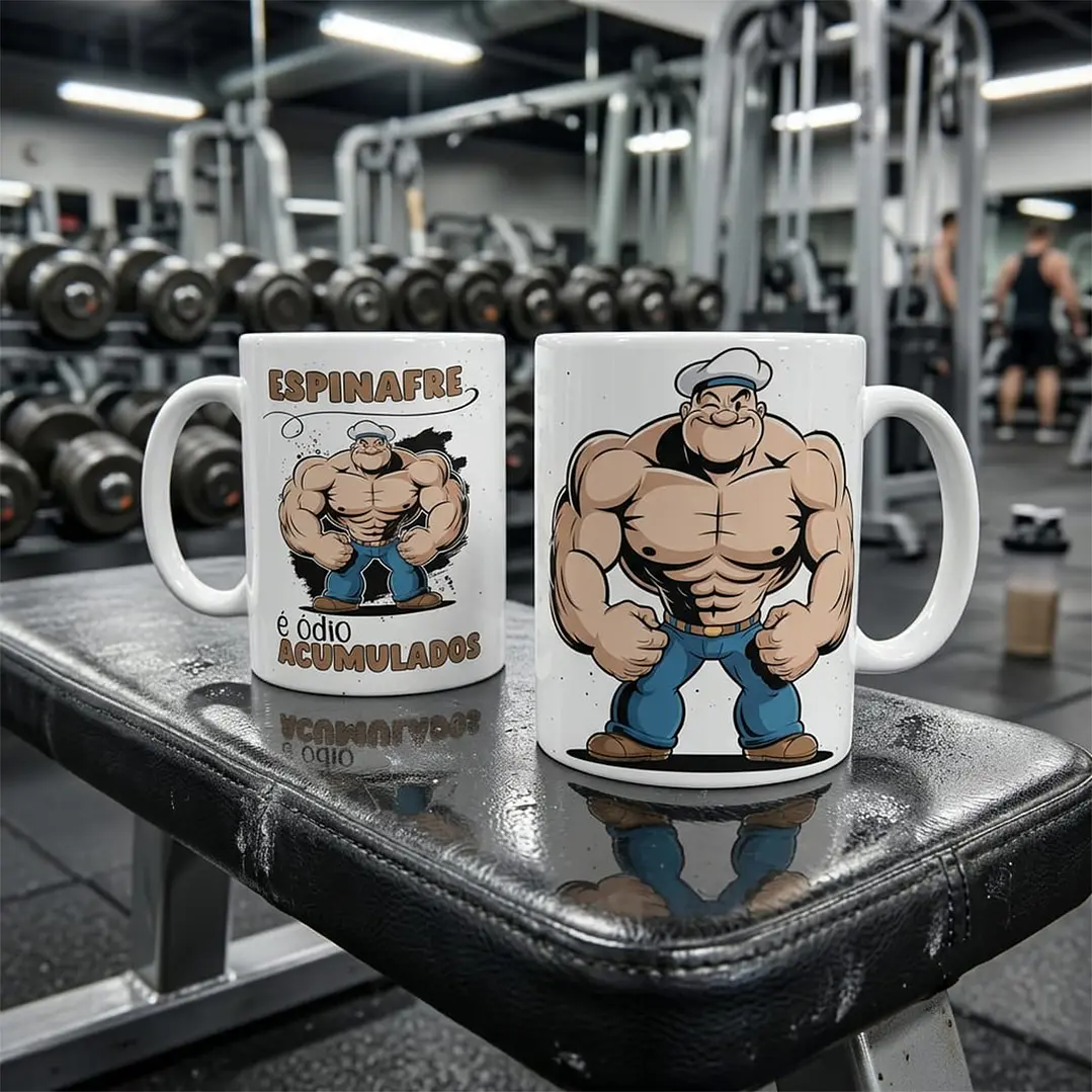 11 Artes para Caneca Universo Maromba Academia Arquivo em Jpg 4