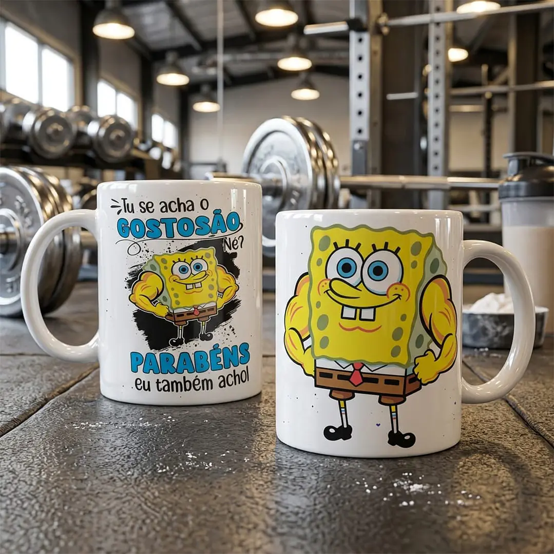 11 Artes para Caneca Universo Maromba Academia Arquivo em Jpg 7
