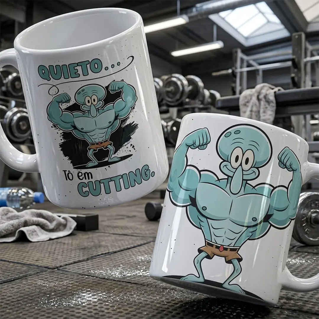 11 Artes para Caneca Universo Maromba Academia Arquivo em Jpg 11