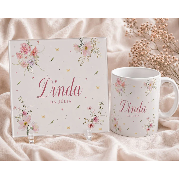 14 Artes para Caneca e Azulejo Dindos Arquivo Editável 3