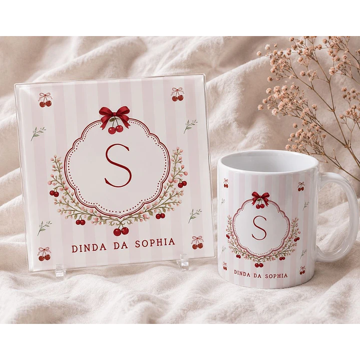 14 Artes para Caneca e Azulejo Dindos Arquivo Editável 4