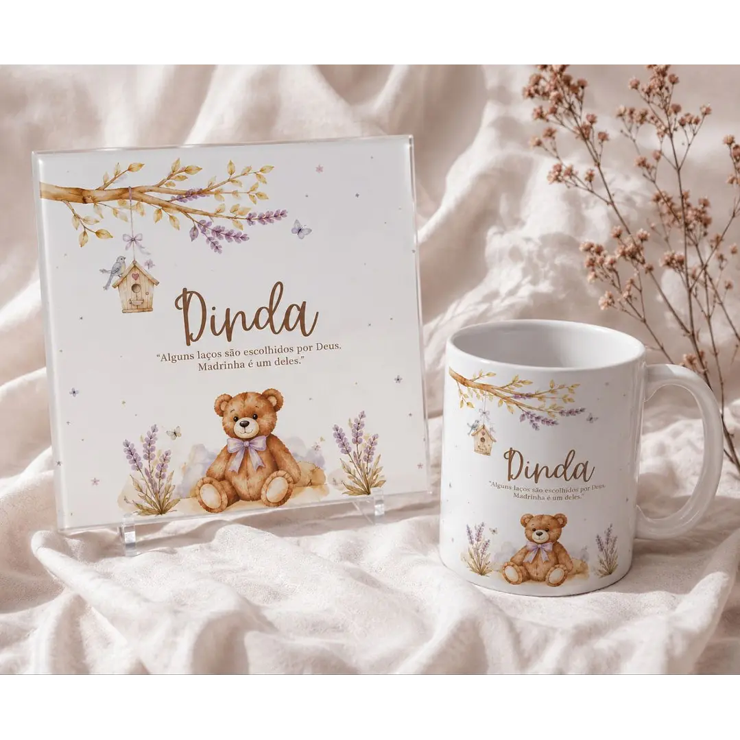 14 Artes para Caneca e Azulejo Dindos Arquivo Editável 6