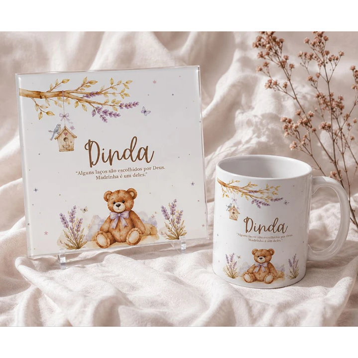14 Artes para Caneca e Azulejo Dindos Arquivo Editável 6