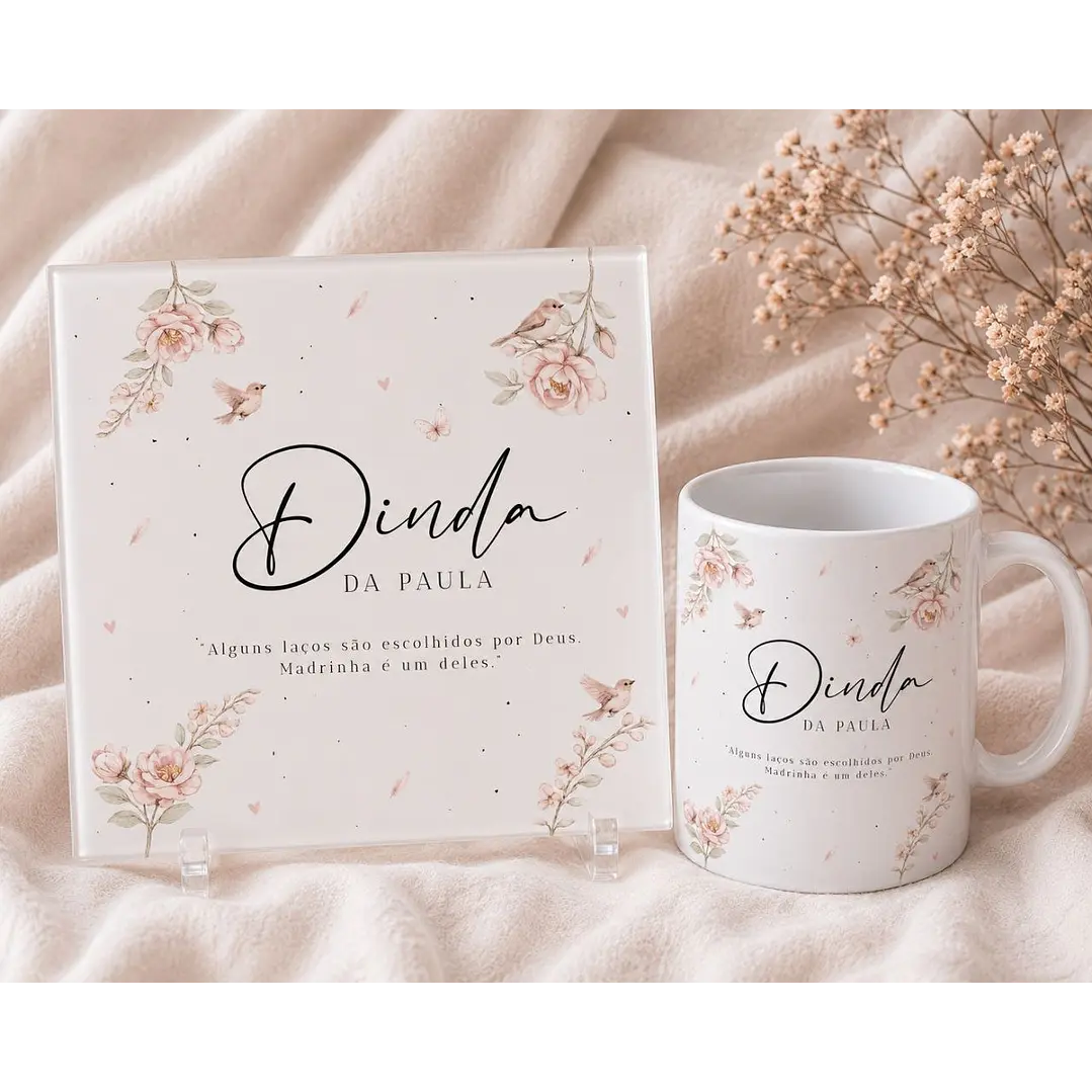 14 Artes para Caneca e Azulejo Dindos Arquivo Editável 7