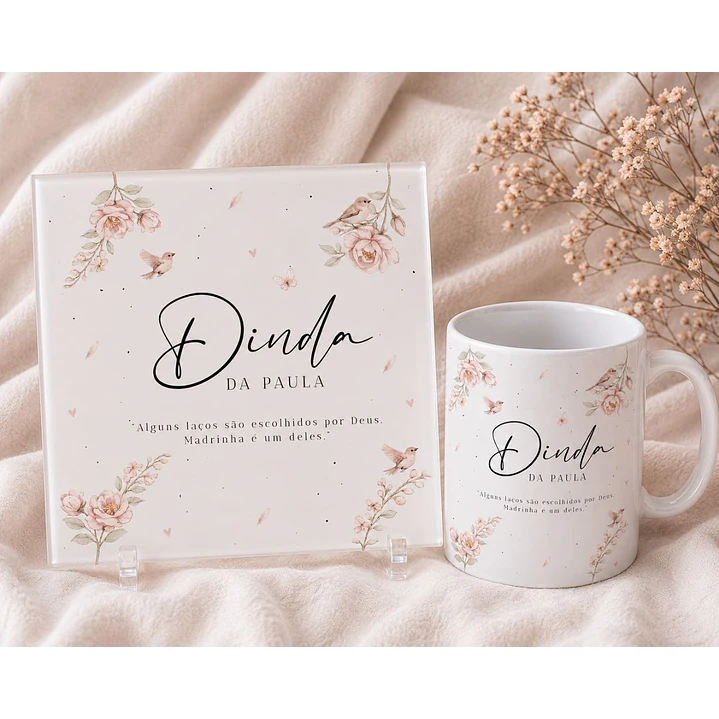 14 Artes para Caneca e Azulejo Dindos Arquivo Editável 7