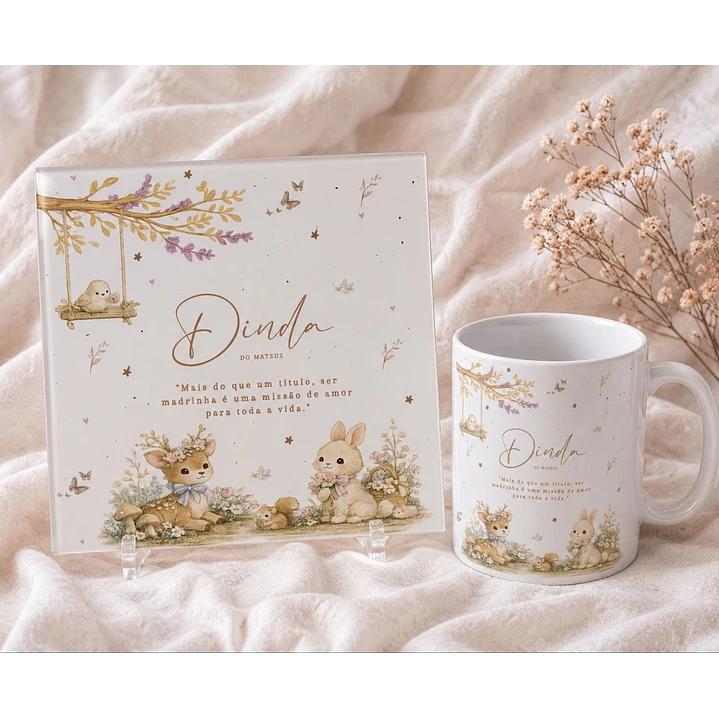 14 Artes para Caneca e Azulejo Dindos Arquivo Editável 8