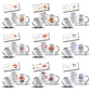 14 Artes para Caneca Floral Frases Arquivo em Jpg - Thumbnail 2