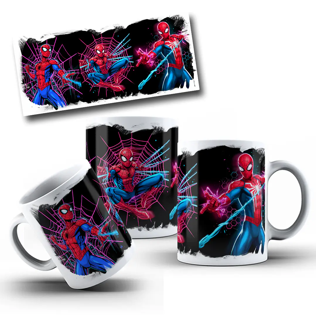 15 Artes para Caneca Neon Personagens Arquivos em Png 4