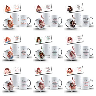 24 Artes para Caneca Frases Good Vibes Arquivo em Jpg 