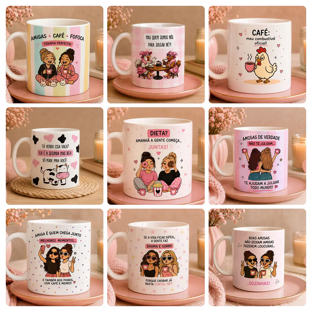 42 Artes para Caneca Frases Divertidas e Virais Arquivo em Png  3