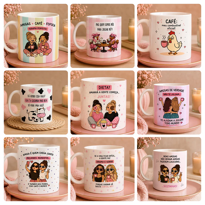 42 Artes para Caneca Frases Divertidas e Virais Arquivo em Png  3