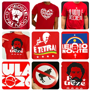 kit Digital Adesivos Lula Arquivos Vetor e Png Sem Fundo