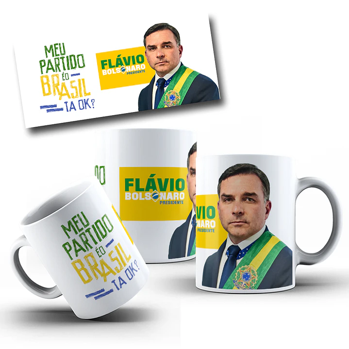 11 Artes Caneca Flávio Bolsonaro Arquivos Png 1
