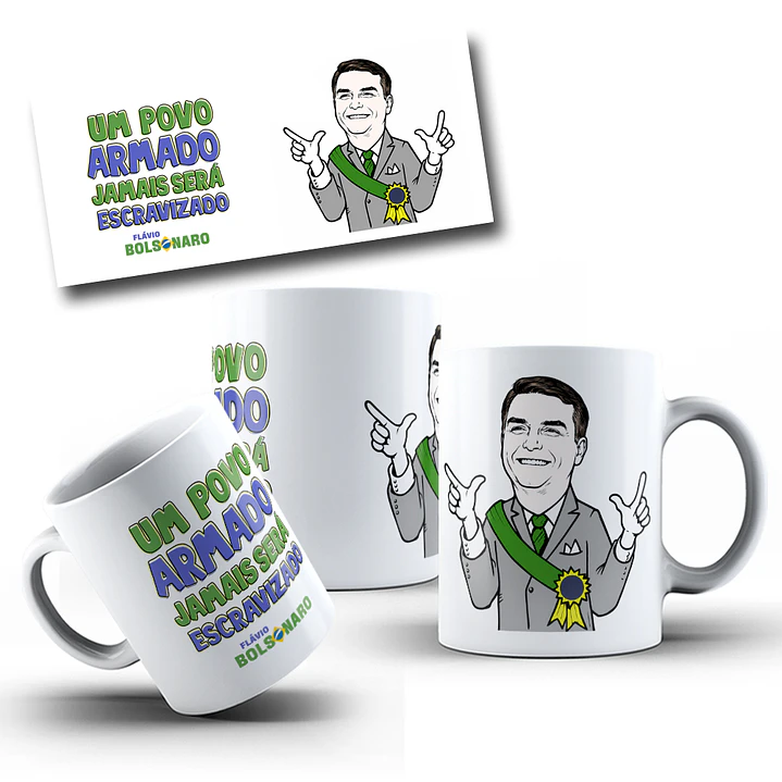 11 Artes Caneca Flávio Bolsonaro Arquivos Png 3