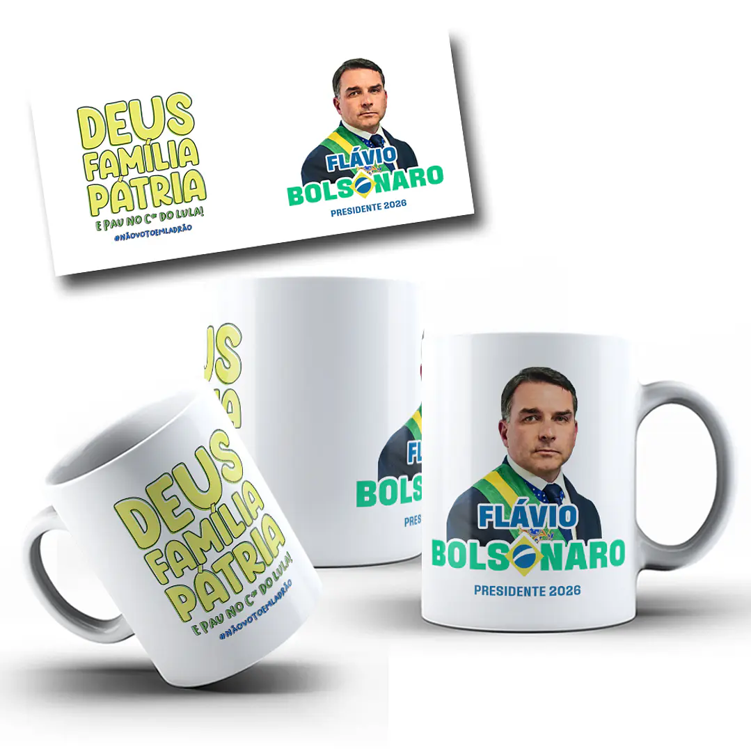 11 Artes Caneca Flávio Bolsonaro Arquivos Png 6