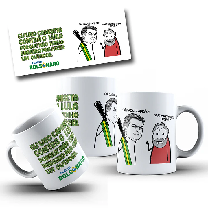 11 Artes Caneca Flávio Bolsonaro Arquivos Png 8
