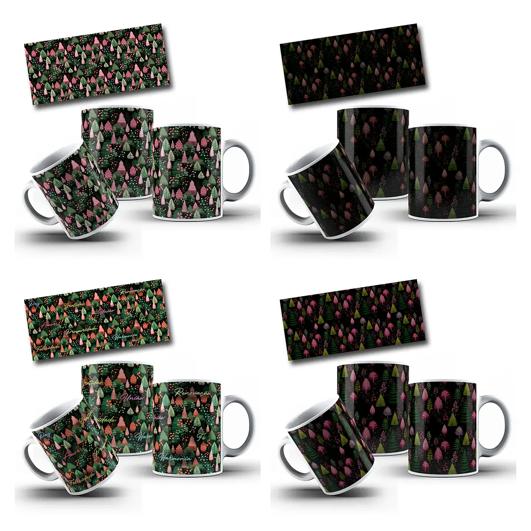 32 Artes para Caneca Chapada para Canecas com Erros de Impressão Arquivo em Png 3