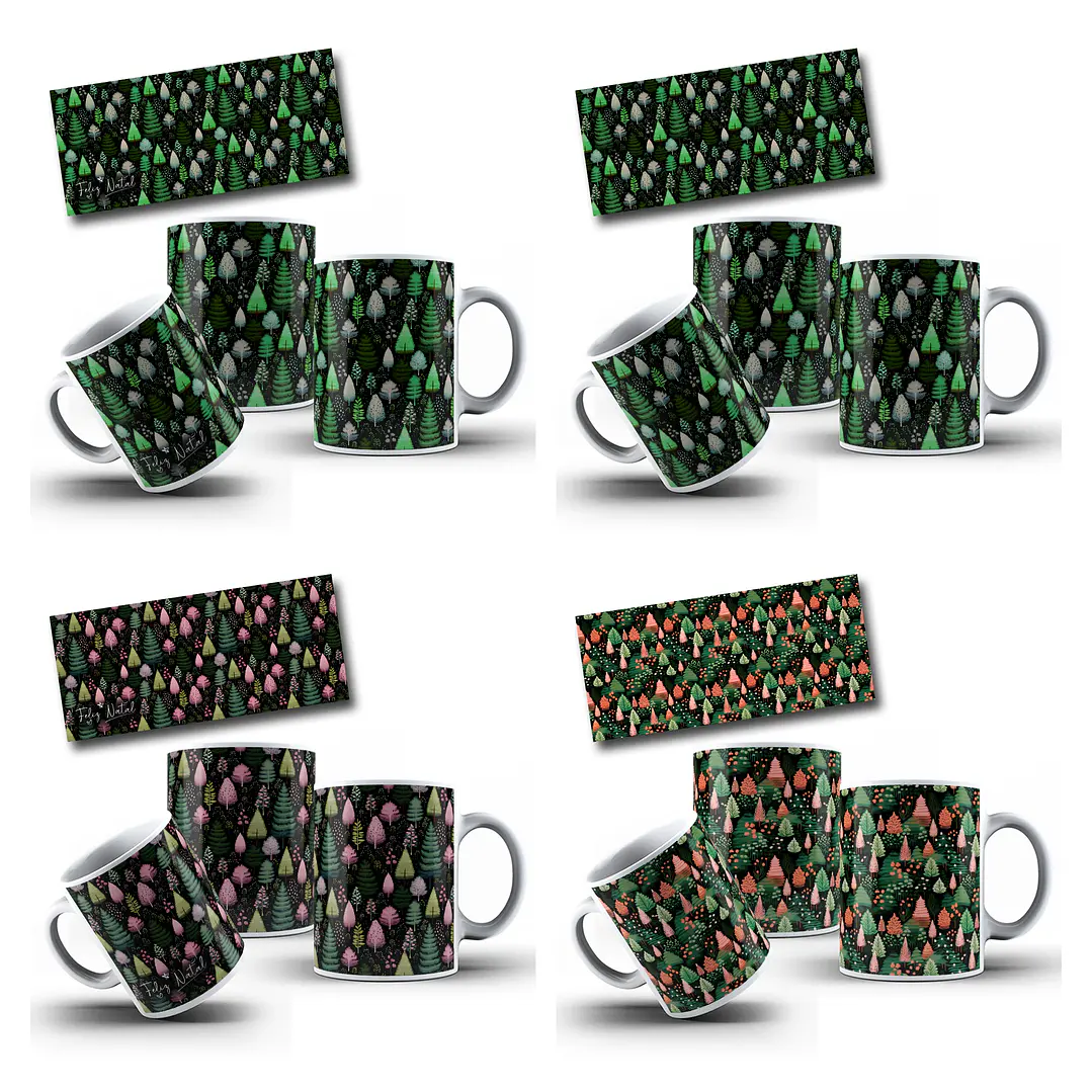 32 Artes para Caneca Chapada para Canecas com Erros de Impressão Arquivo em Png 1