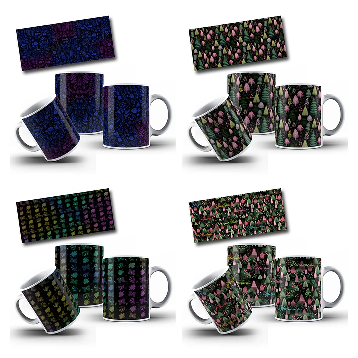 32 Artes para Caneca Chapada para Canecas com Erros de Impressão Arquivo em Png 4