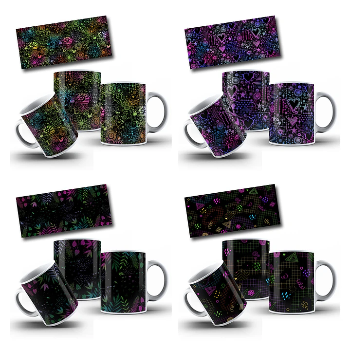 32 Artes para Caneca Chapada para Canecas com Erros de Impressão Arquivo em Png 5