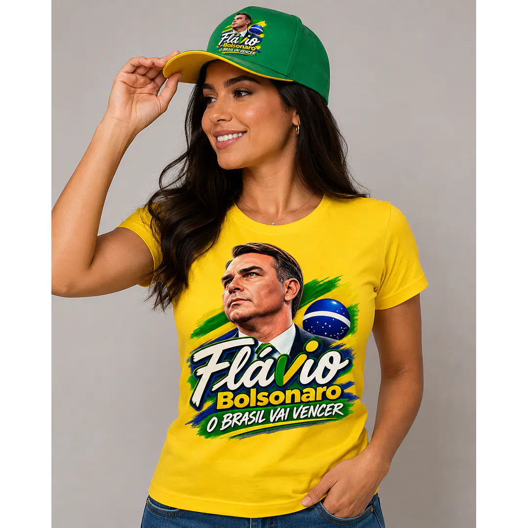 Kit Digital Flávio Bolsonaro O Brasil vai vencer Arquivos Png e Pdf 5
